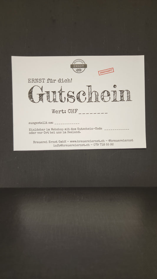 Gutschein Standart